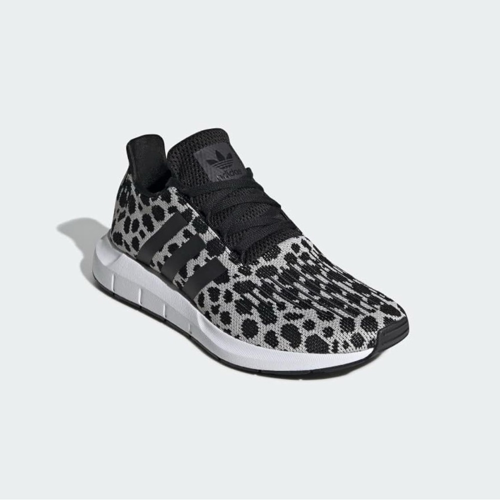 adidas RARE Swift Run White Black Shoe Leopard